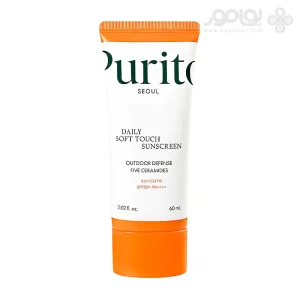 کرم ضد آفتاب روزانه پیوریتو مدل SOFT TOUCH حجم 60 میل